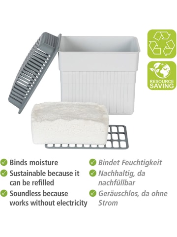 Wenko Luchtontvochtiger grijs, 2 kg