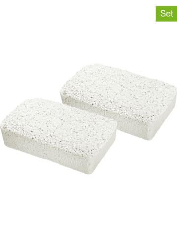 Wenko 2-delige set: navulverpakkingen voor luchtonvochtiger wit