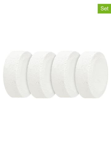 Wenko 4er-Set: Nachfüll-Luftentfeuchter in Weiß - 4x 250 g