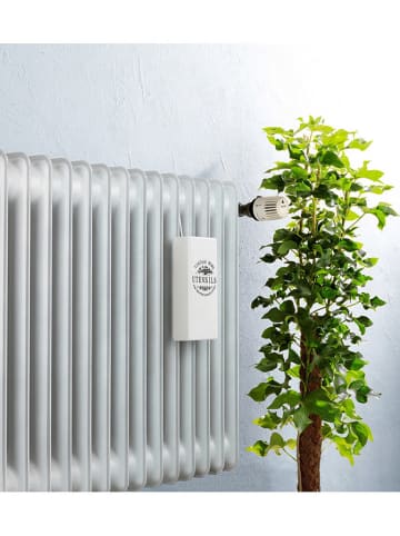 Wenko 2-delige set: luchtbevochtigers crème - (B)9 x (H)19,5 x (D)4 cm