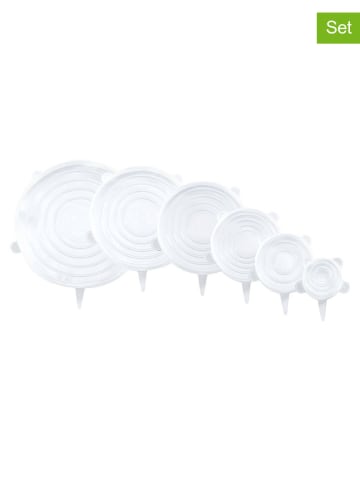 Wenko 6-delige set: silicone deksels