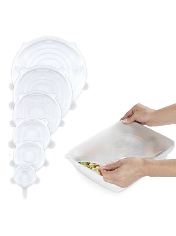 Wenko 6-delige set: silicone deksels