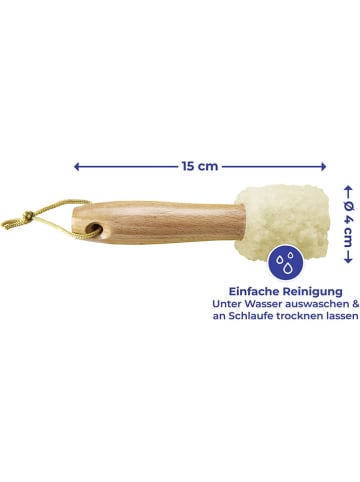 Wenko Stopcontactreiniger lichtbruin/beige - (H)15 cm