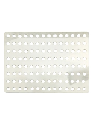 Maximex Czyścik w kolorze srebrnym do srebra - 18,7 x 15,7 cm