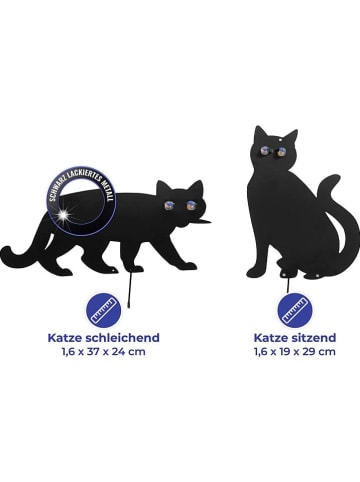 Wenko 2-delige set: tuinstekers zwart