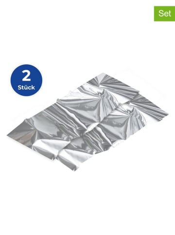 Wenko 2-delige set: isolatie beschermfolies zilverkleurig - (L)220 x (B)90 cm