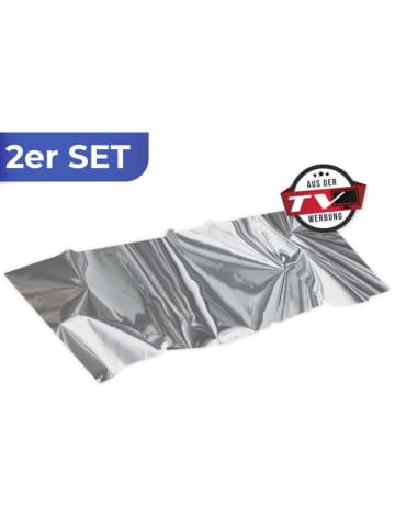 Wenko Folie izolacyjne (2 szt.) w kolorze srebrnym - 220 x 90 cm