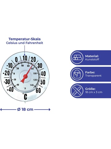 Wenko Buitenthermometer - Ø 18 cm
