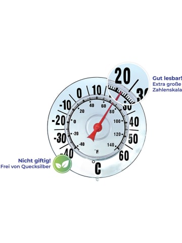 Wenko Buitenthermometer - Ø 18 cm