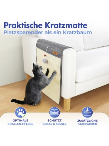 Maximex Drapak w kolorze szaro-beżowym dla kota - 128 x 45 cm