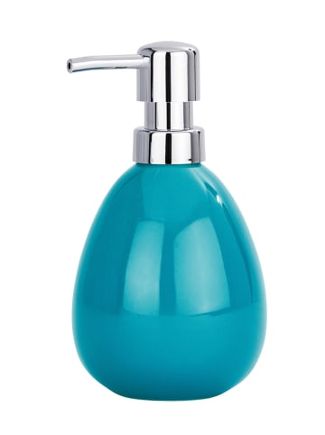 Wenko 2-delige set: zeepdispensers "Polaris" turquoise - 390 ml