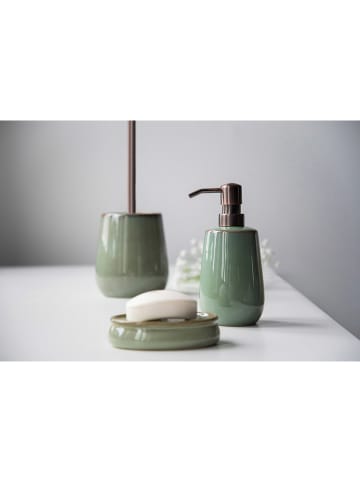 Wenko Toiletborstelgarnituur groen - (H)40 x Ø 10,5 cm