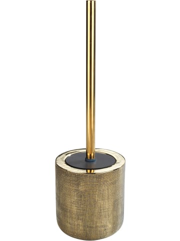 Wenko Stojak WC "Rivara" w kolorze złotym - wys. 12,7 cm