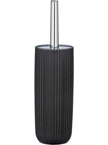 Wenko Toiletborstelgarnituur "Agropoli" antraciet - (H)36,5 cm