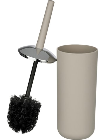 Wenko Toiletborstelgarnituur "Brasil" taupe - (H)37 cm
