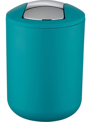 Wenko Prullenbak met swingdeksel "Brasil" petrol - 2 l