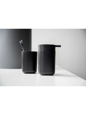 Wenko Zeepdispenser "Davos" zwart - (H)13 cm