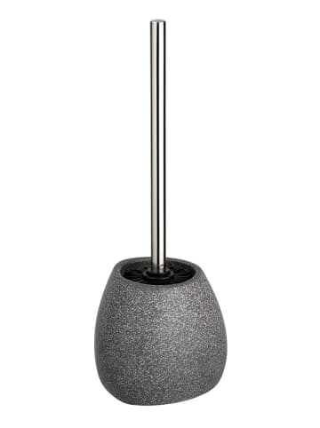 Wenko Toiletborstelgarnituur grijs - (B)12,5 x (H)38,5 x (D)12 cm
