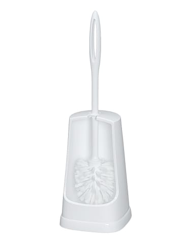 Wenko Toiletborstelgarnituur "Simple" wit - (H)40,5 cm
