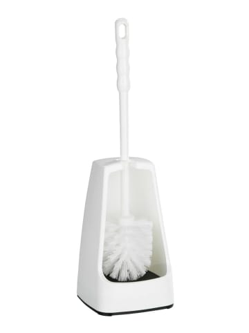 Wenko Toiletborstelgarnituur "Simple" wit - (H)40,5 cm