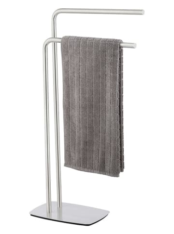 Wenko Handdoekhouder "Iria" zilverkleurig - (B)48 x (H)81,5 x (D)20 cm