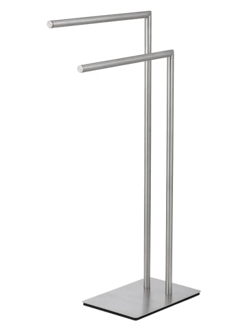 Wenko Roestvrijstalen handdoekhouder "Recco" zilverkleurig - (H)80,5 cm