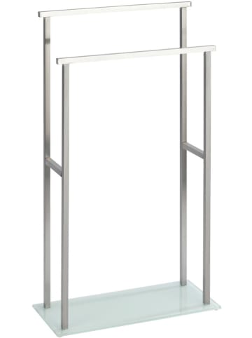 Wenko Handdoekhouder zilverkleurig - (B)46 x (H)83 x (D)20 cm