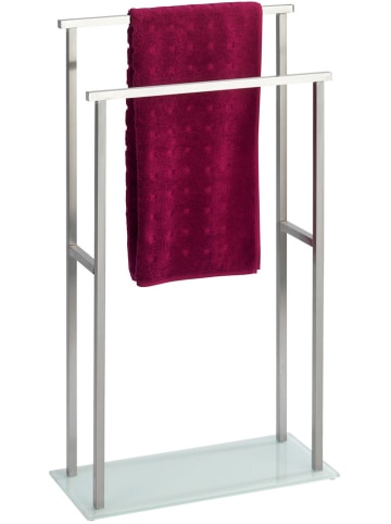 Wenko Handdoekhouder zilverkleurig - (B)46 x (H)83 x (D)20 cm