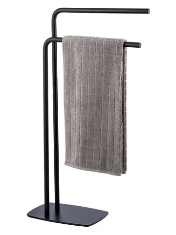 Wenko Handdoekhouder "Iria" zwart - (B)48 x (H)81,5 x (D)20 cm