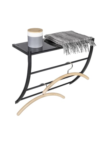 Wenko Wandmeubel "Tarderia" zwart - (B)56 x (H)46 x (D)21,5 cm