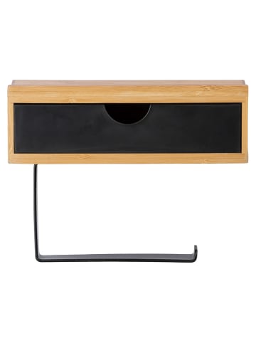 Wenko Toiletrolhouder naturel - (B)25,5 x (H)57 x (D)16 cm