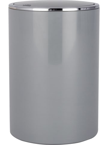 Wenko Schwingdeckeleimer "Inca" in Grau - 5 l