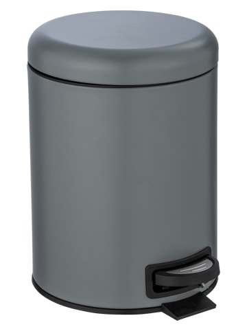 Wenko Pedaalemmer "Leman" grijs - 5 l