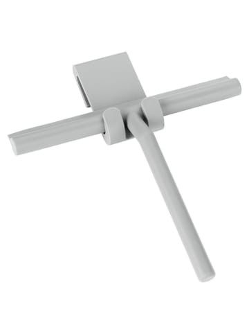 Wenko Duschabzieher ''Mola'' in Grau - (B)21 x (H)24,5 x (T)4 cm