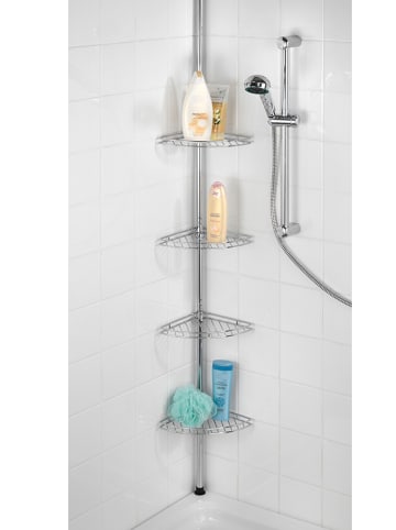 Wenko Telescoopstang-hoekrek "Prea" zilver