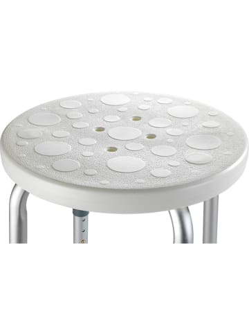 Wenko Douche- en badkruk wit - Ø 45 cm