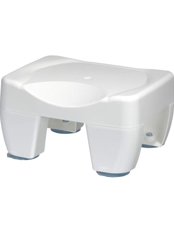 Wenko Badewannenhocker "Secura" in Weiß - (B)40 x (H)21 x (T)31 cm