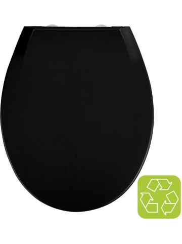 Wenko Automatyczna deska WC "Kos" w kolorze czarnym