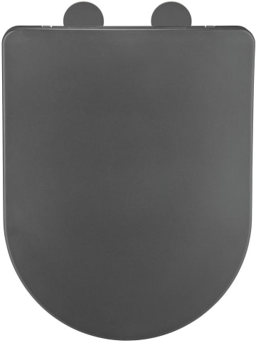 Wenko Easyclose-toiletbril "Galati" antraciet