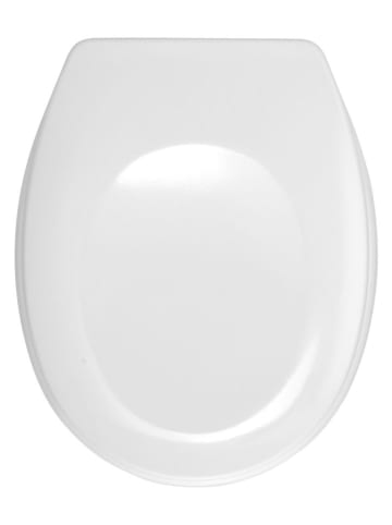 Wenko Easyclose-toiletbril "Bergamo" wit