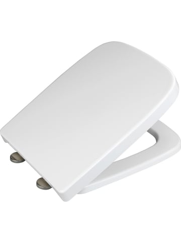 Wenko Easyclose-toiletbril "Exclusive Nr. 8" wit