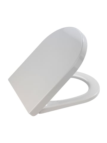 Wenko Easyclose-toiletbril "Palma" wit