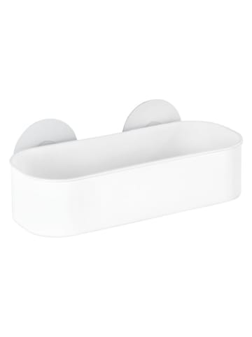 Wenko Doucherek "Static-Loc® Osimo" wit - (B)27 x (H)9,5 x (D)12 cm