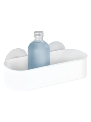 Wenko Doucherek "Static-Loc® Osimo" wit - (B)27 x (H)9,5 x (D)12 cm