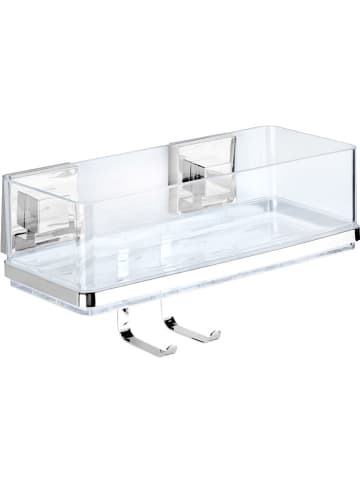 Wenko Doucherekje transparant - (B)25,5 x (H)15 x (D)14 cm