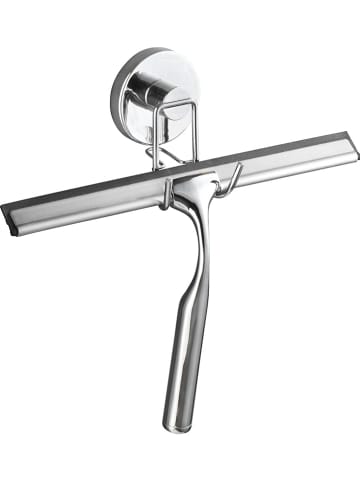 Wenko Douchewisser "Vacuum-Loc" chroom - (B)25 x (H)21,5 x (D)6 cm