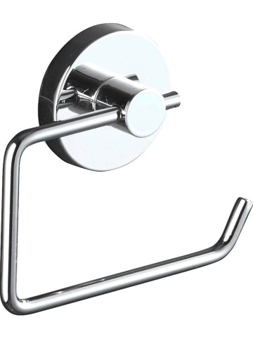 Wenko Roestvrijstalen toiletrolhouder "Milazzo" - (B)13,5 x (H)17,5 x (D)16 cm