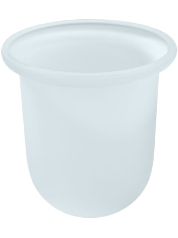 Wenko WC-Ersatz-Bürstenbehälter in Hellblau - (H)11 x  Ø 11 cm