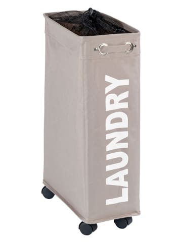 Wenko Kosz "Laundry" w kolorze szarobrązowym na pranie - 43 l