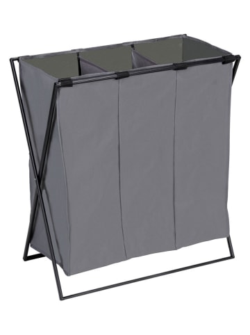Wenko Wasmand "Trio" grijs - (B)69 x (H)76 x (D)37 cm